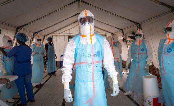 OMS intensifica resposta ao combate de ebola na RD Congo e em Uganda