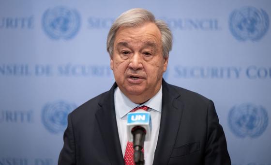 Guterres alerta para “estrangulamento marítimo” causado por guerras atuais