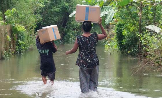 Cheias em Mianmar agravam crise alimentar e mobilizam ajuda urgente