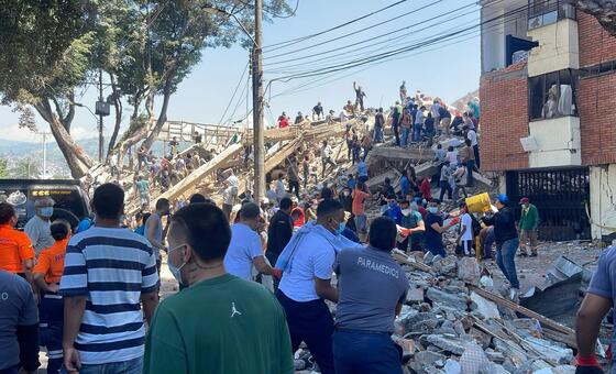 ONU na Colômbia une-se a autoridades no socorro a vítimas do terremoto